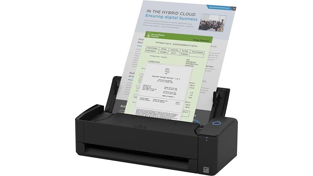 compact auto feed scanner