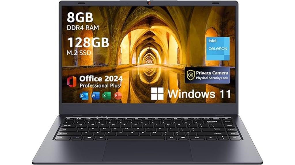 compact windows laptop details