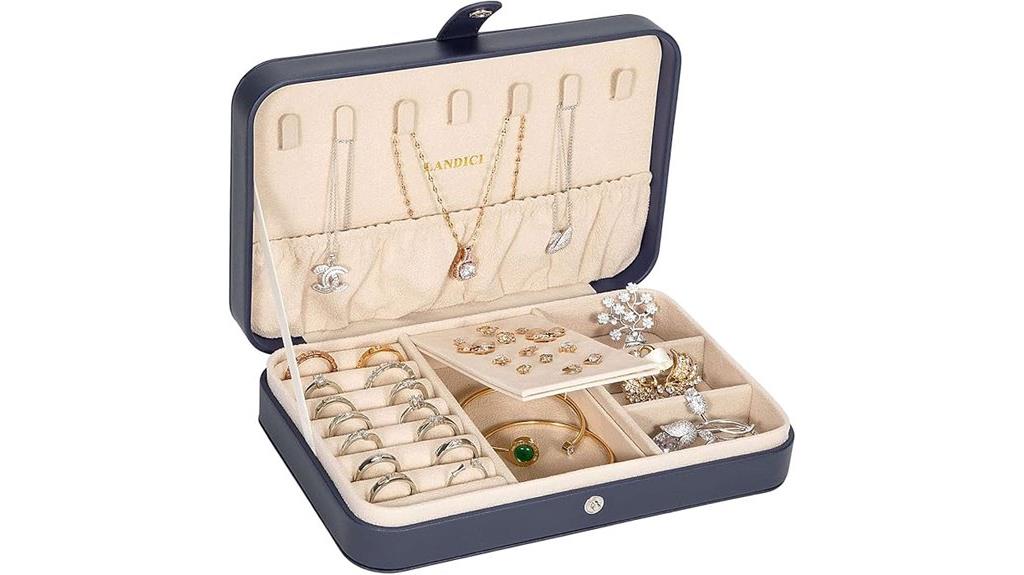compact women s jewelry organizer