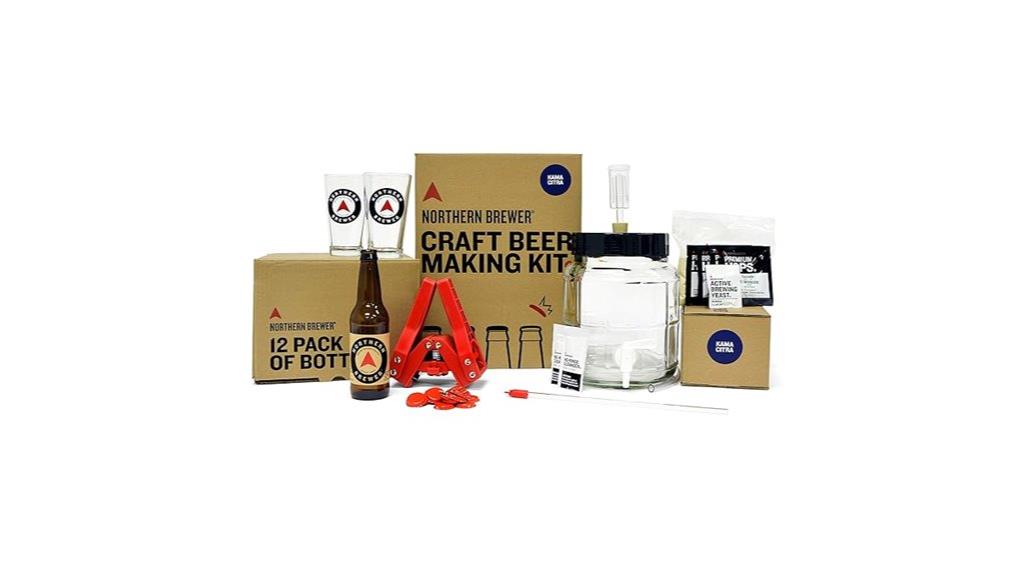 complete 1 gallon homebrew kit