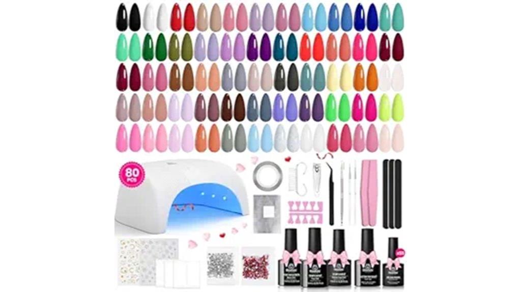 complete 80 piece gel kit