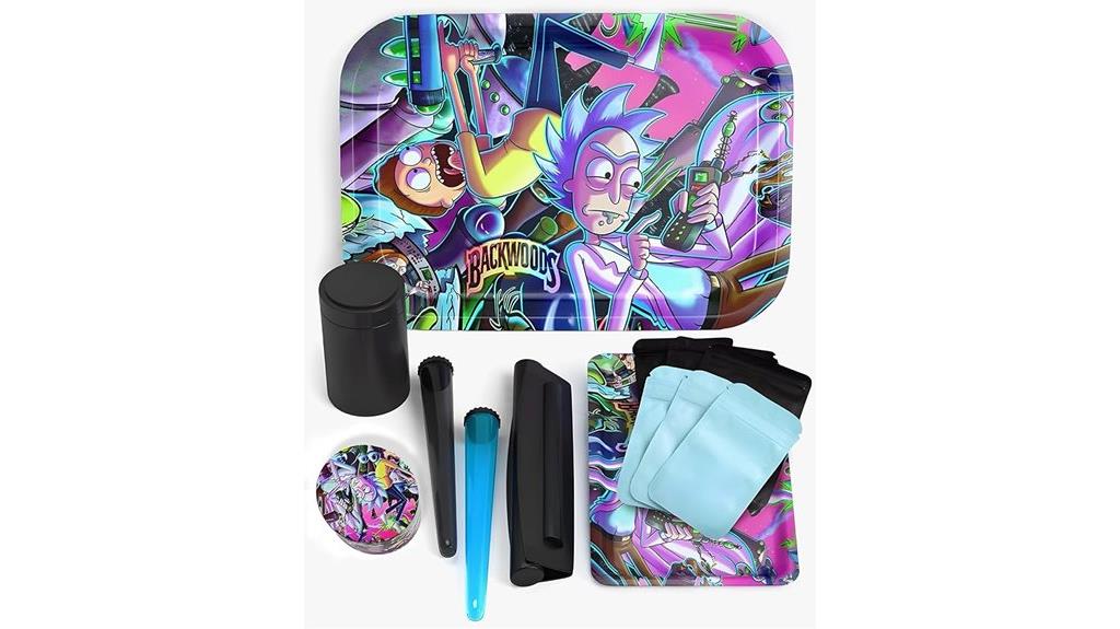 complete rolling tray set