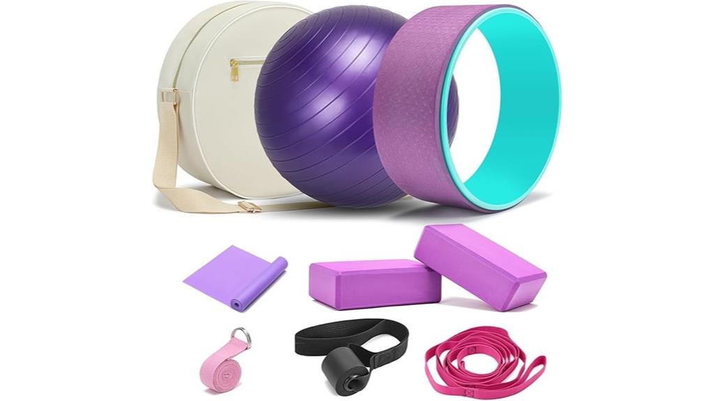complete yoga wheel kit