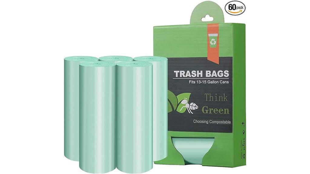 compostable trash bag set