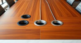 conference table cable management