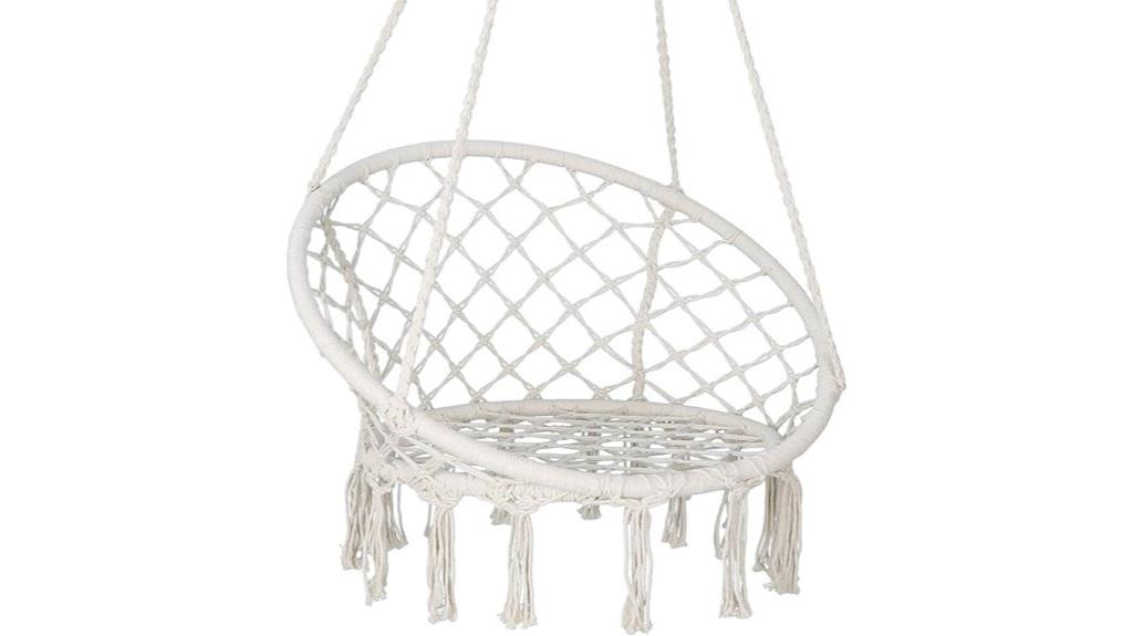 cotton tassel hanging swing