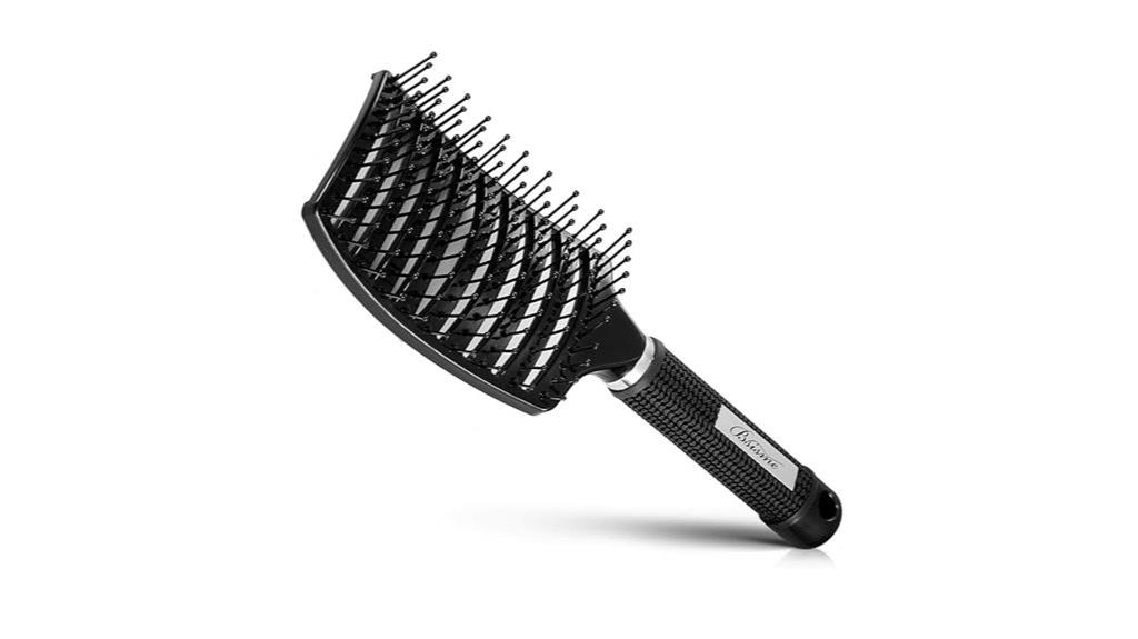 curved vented blow dry brush
