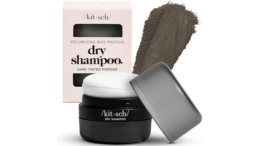 dark hair dry shampoo