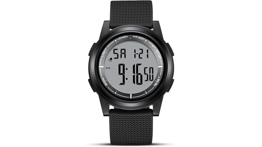 digital waterproof led watch