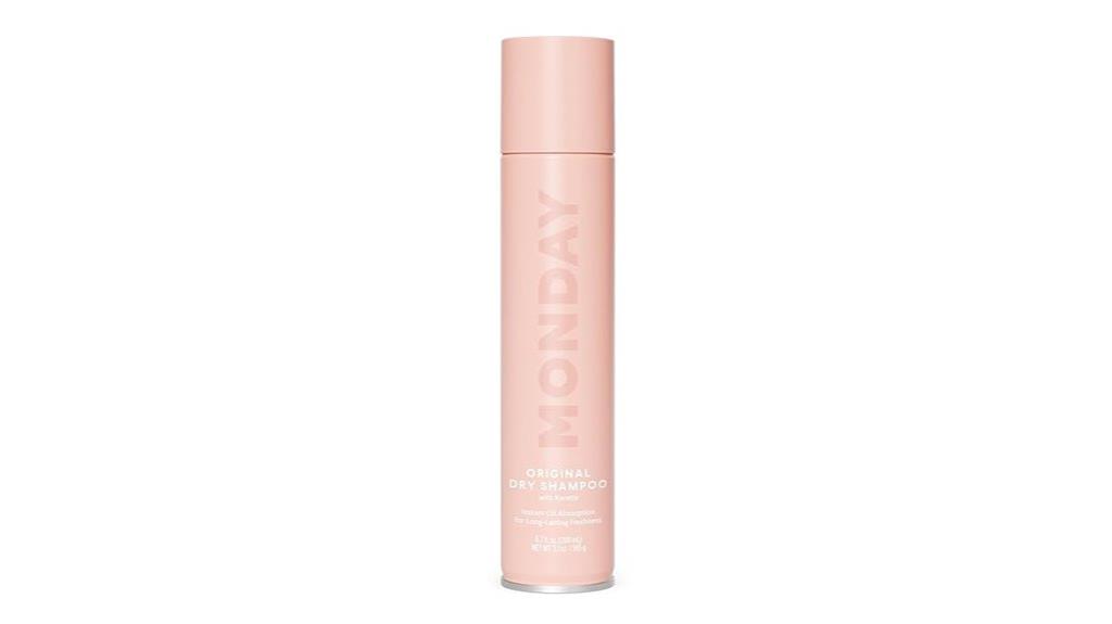dry shampoo with keratin