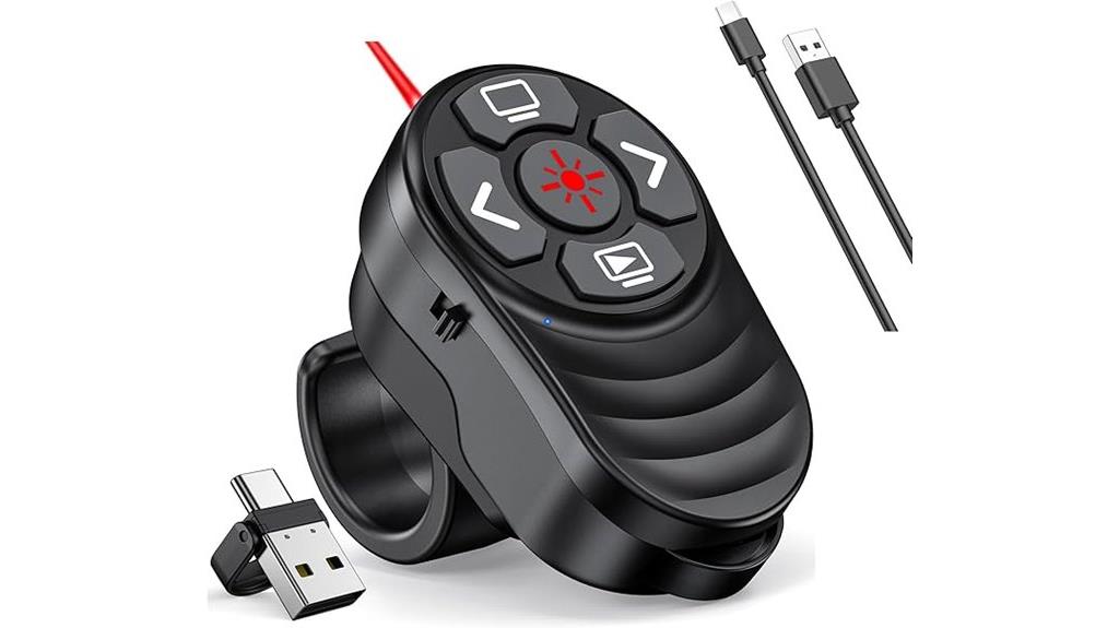 dual function presentation device