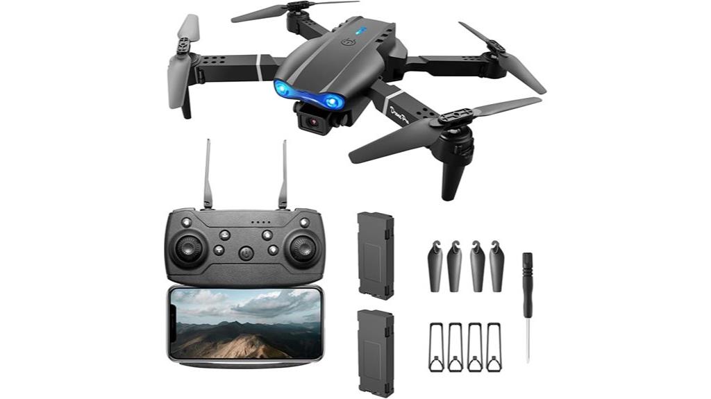 dual hd camera drone