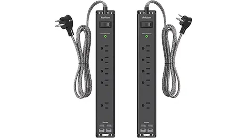 dual pack power strip
