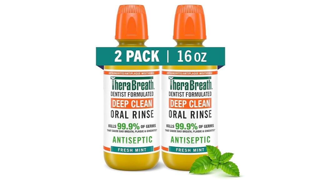 dual pack therabreath mouthwash