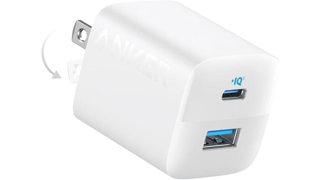 dual port 33w usb c charger