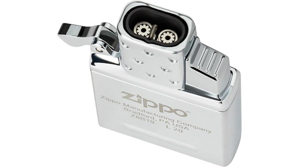 dual torch lighter insert