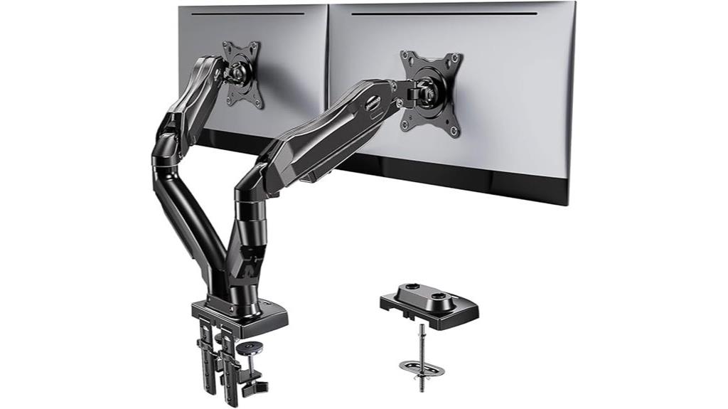 dual vesa monitor stand