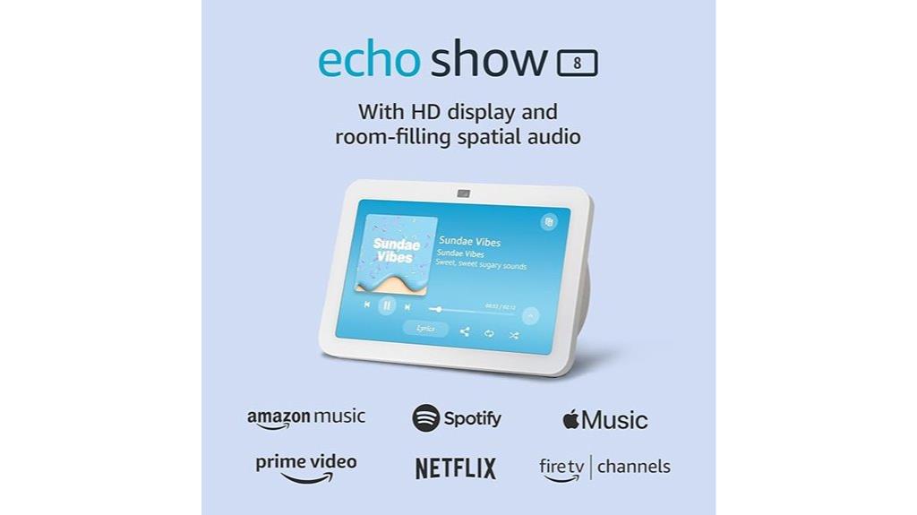 echo show 8 latest model