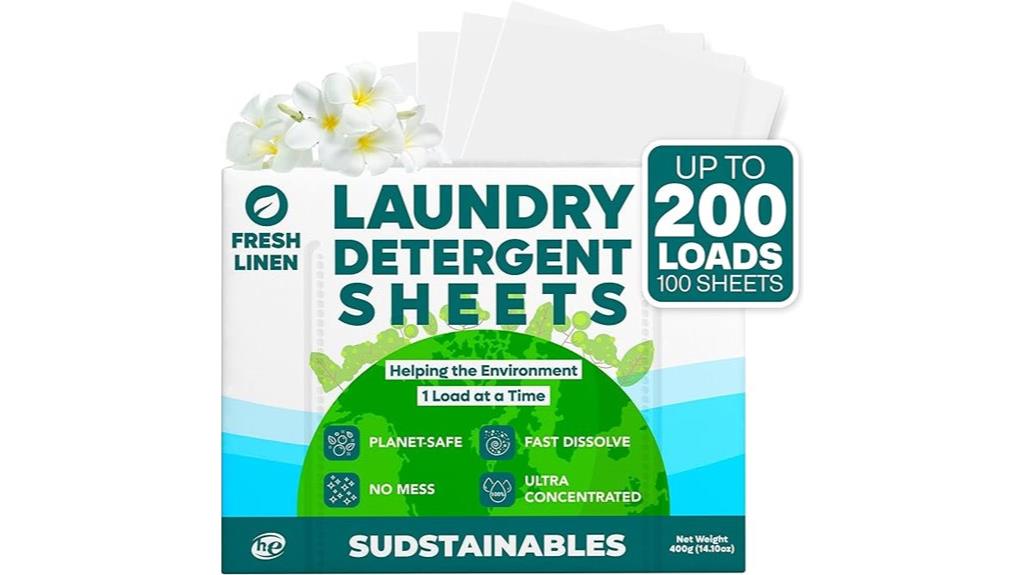 eco friendly laundry sheets