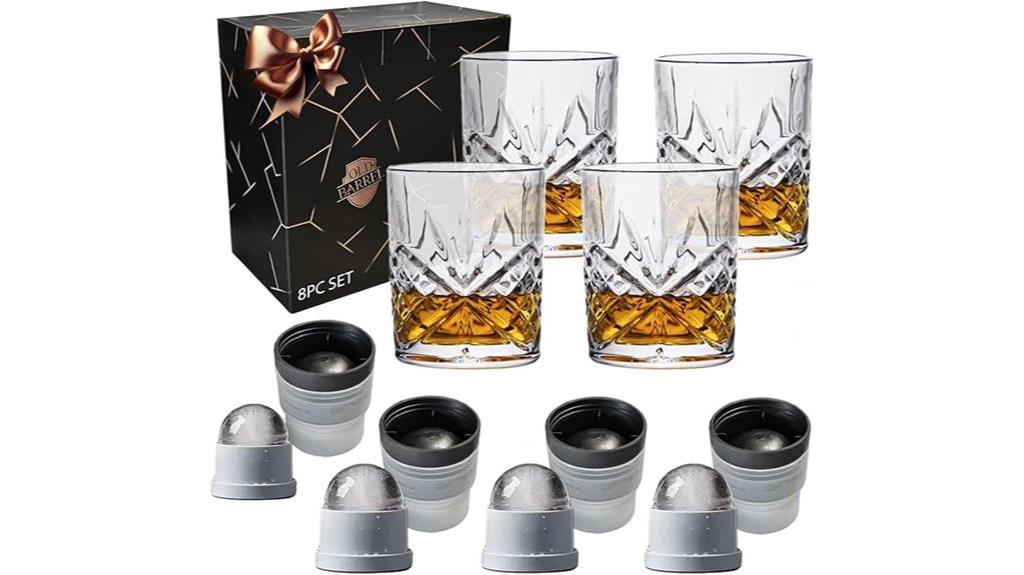 eight piece whiskey set