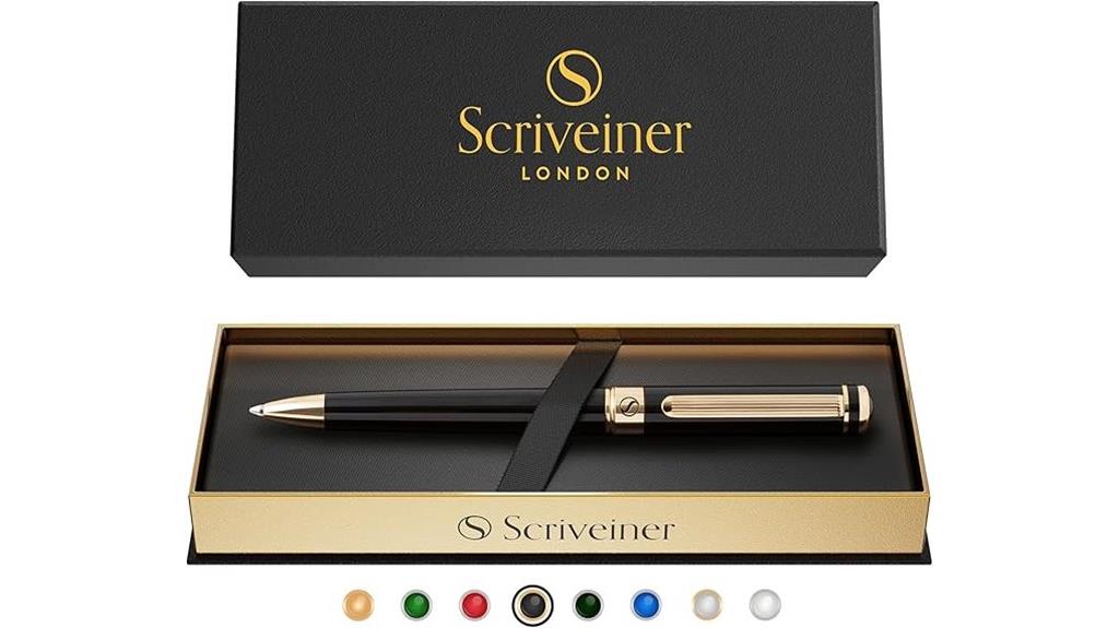 elegant black lacquer pen