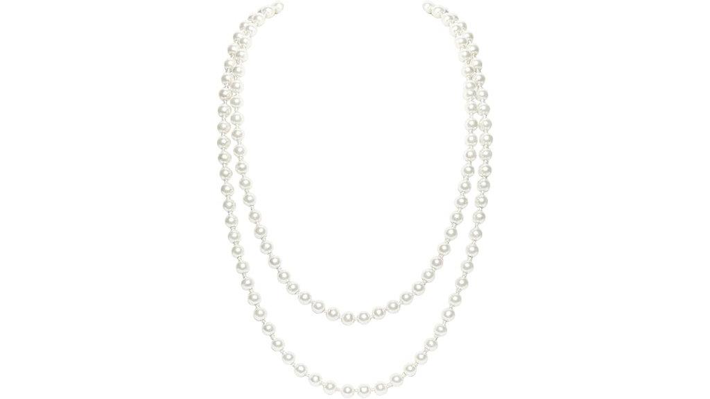 elegant faux pearl jewelry