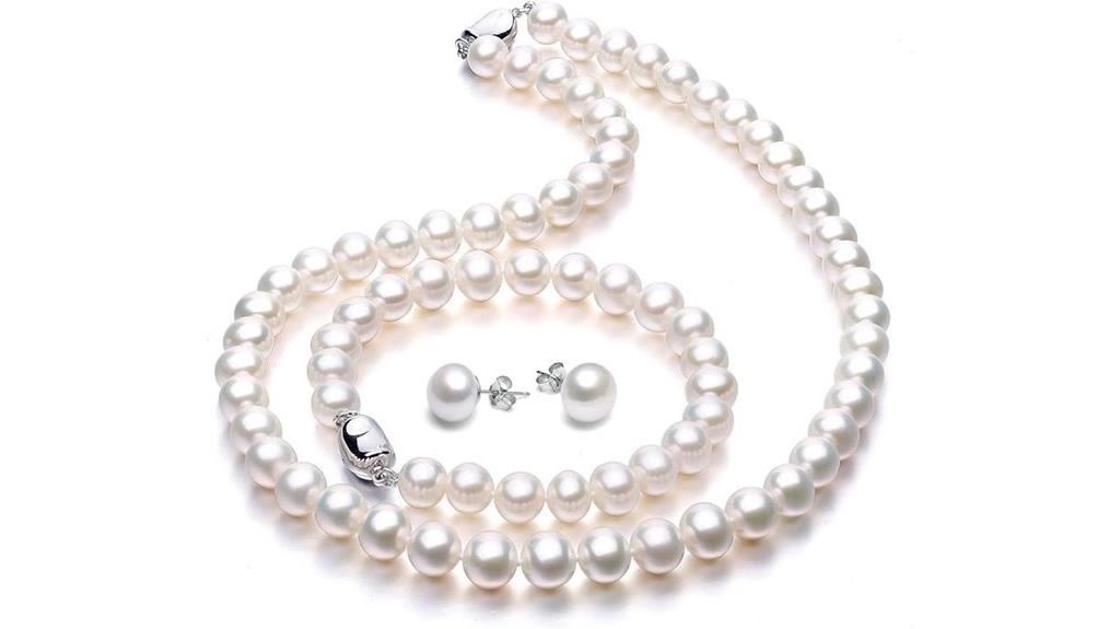 elegant freshwater pearl jewelry