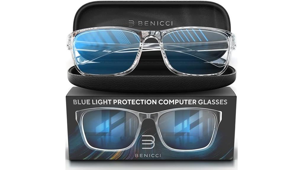 fashionable blue light glasses