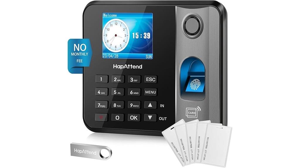 fingerprint rfid attendance system