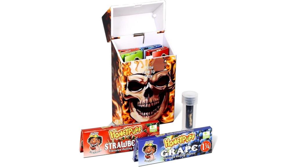 flavored rolling paper kit