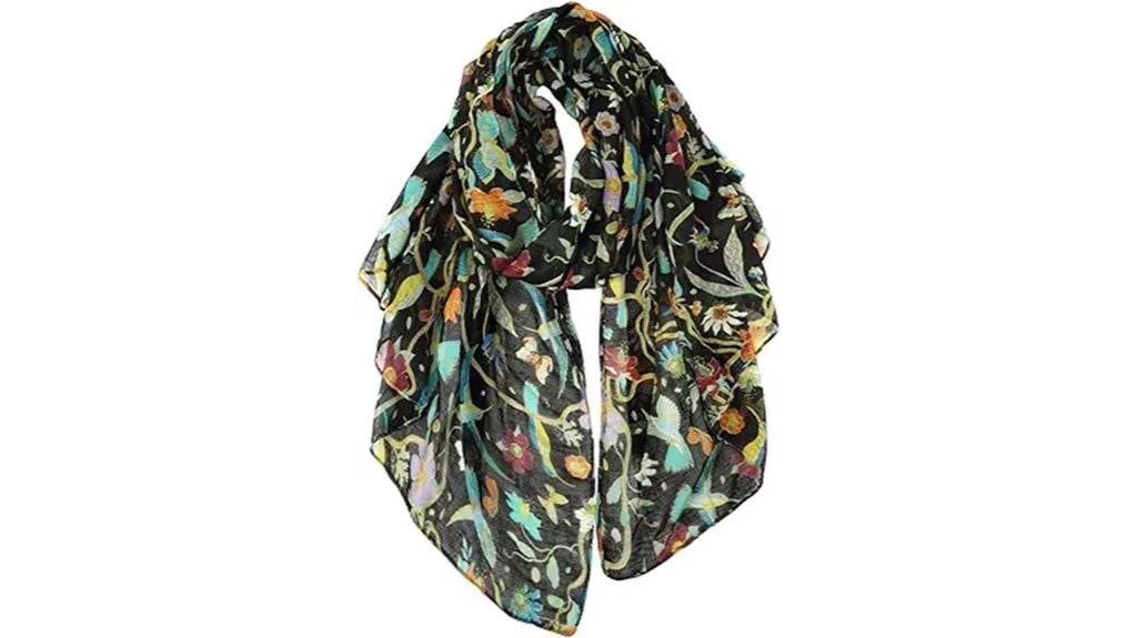 floral cotton women s scarves