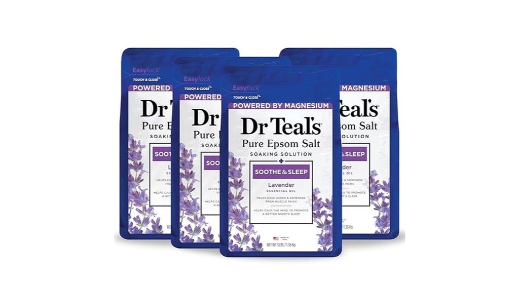 four pack magnesium soak