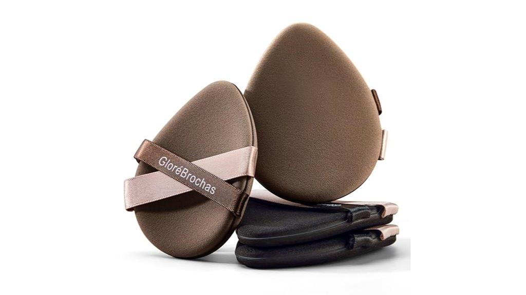 four piece makeup sponge set