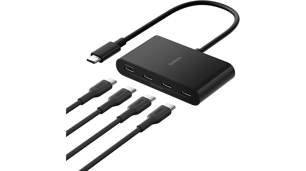 four port usb c hub