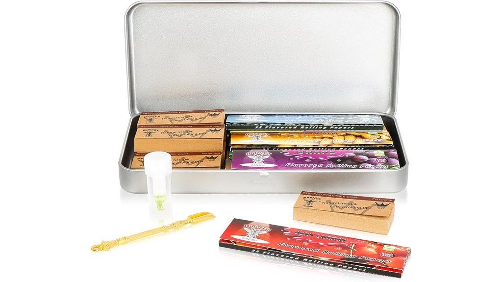 fruit flavored cigarette papers