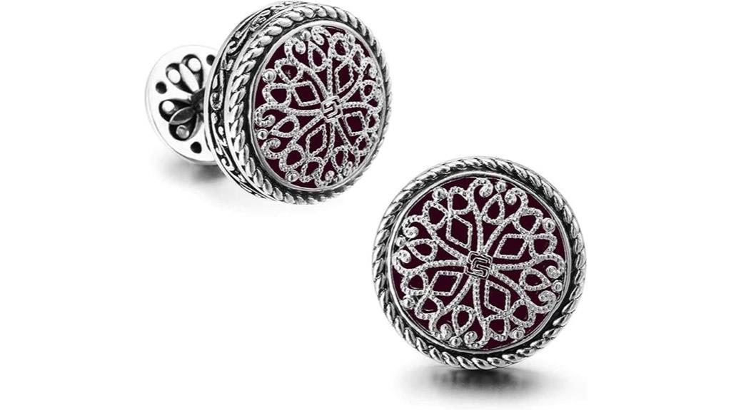 gold plated cufflinks box