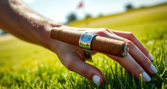 golf cigar holder clips