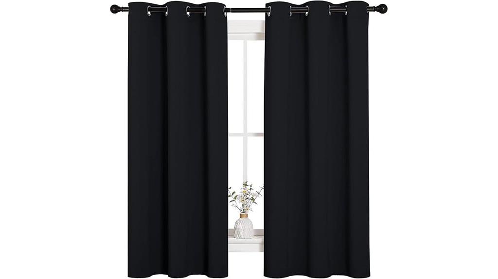halloween blackout grommet curtains