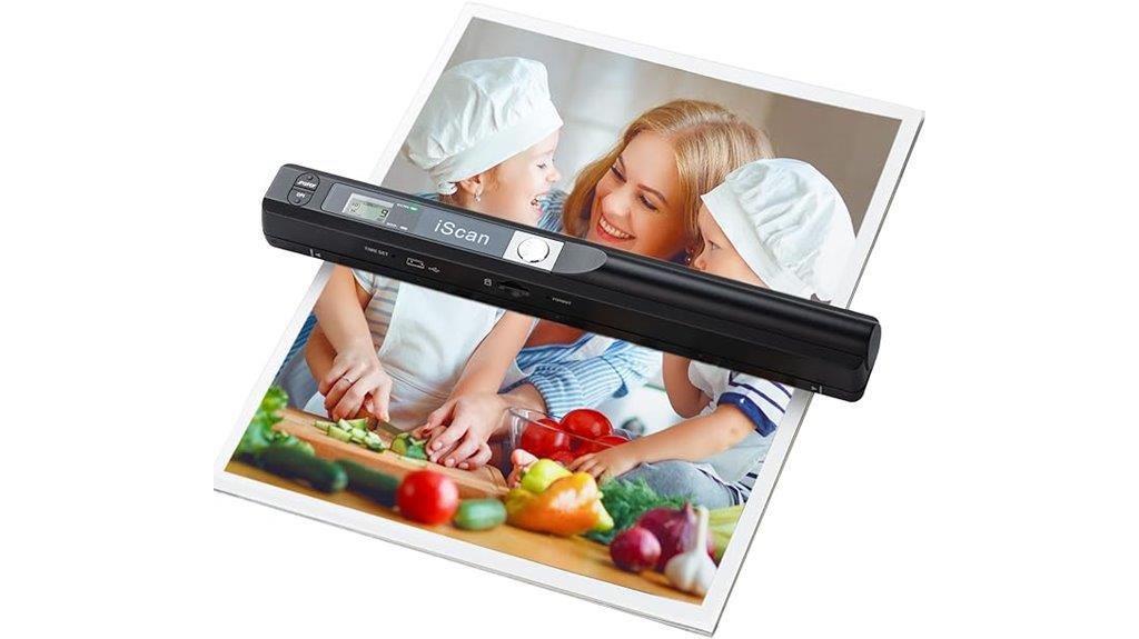 high resolution portable scanner