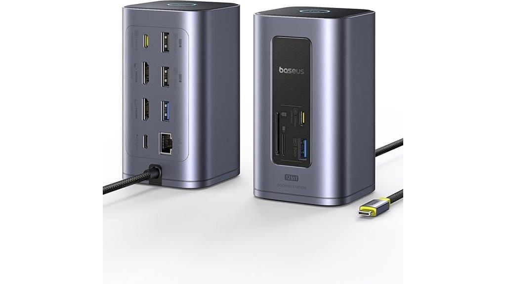 high speed 4k dual dock