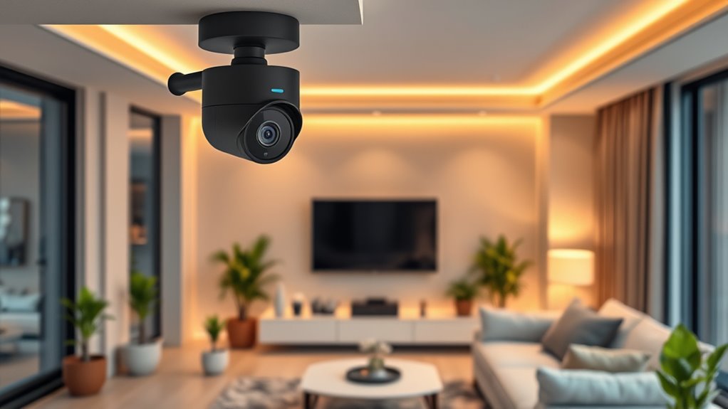 indoor security camera features