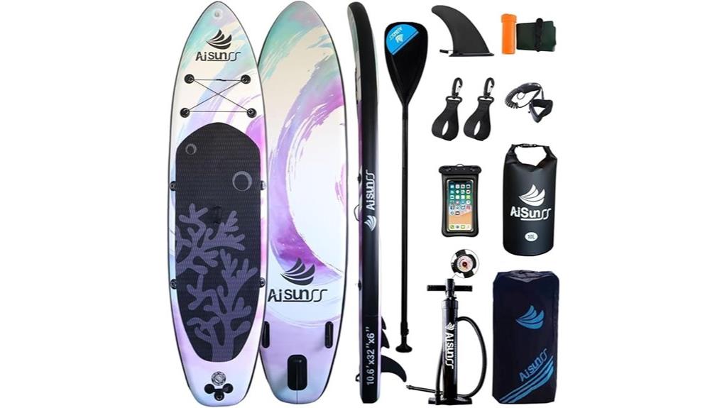 inflatable adult paddle board