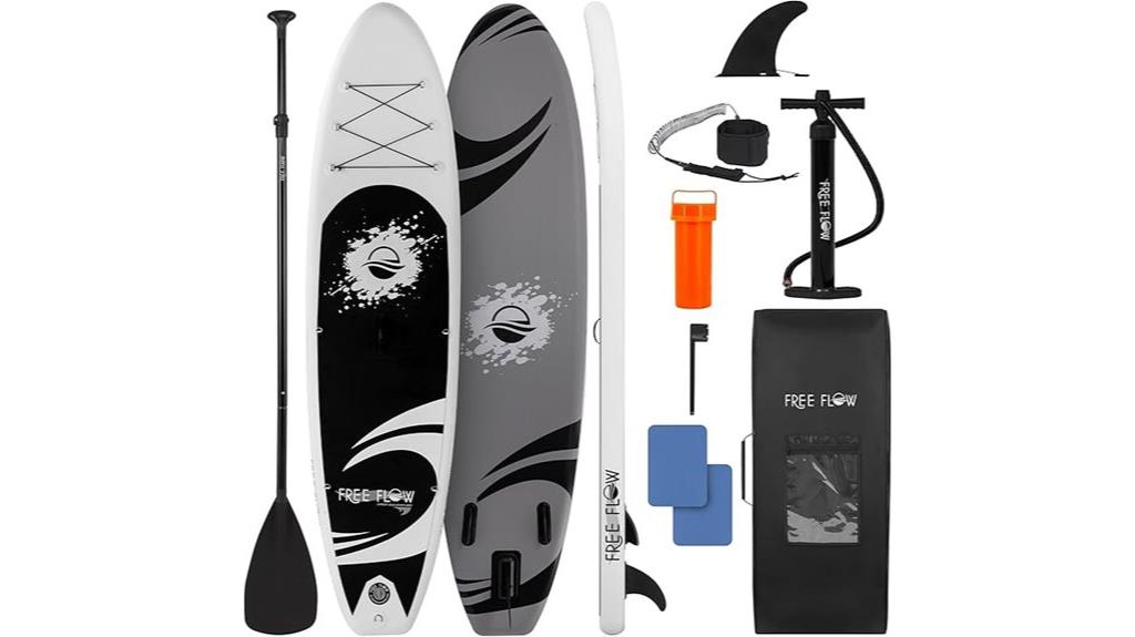 inflatable paddle board set