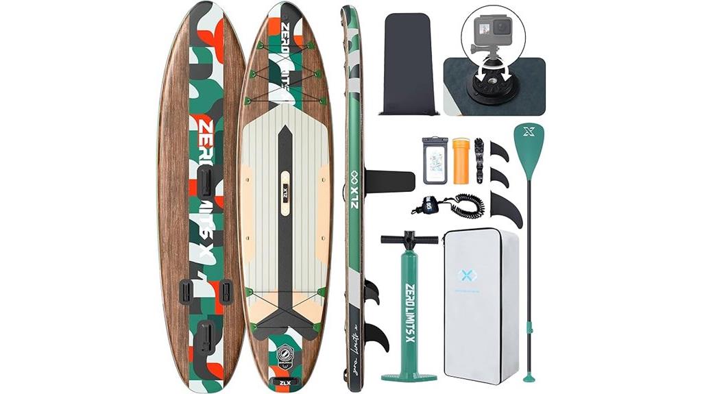 inflatable paddle board versatile