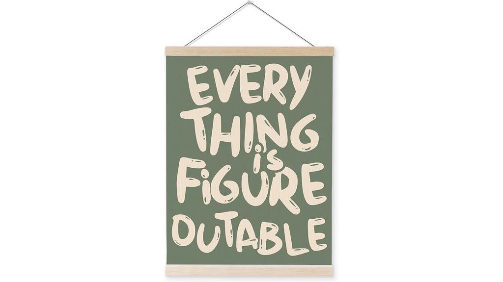 inspirational wall art poster