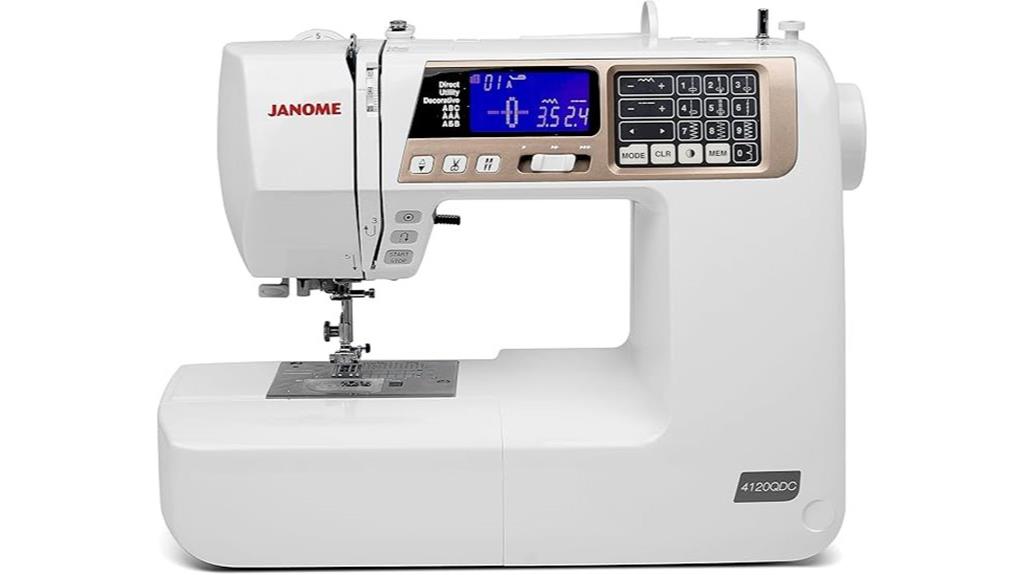janome 4120qdc t sewing machine