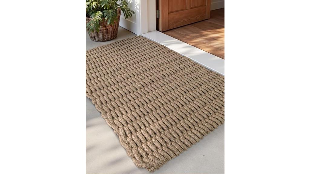 jute front door mat