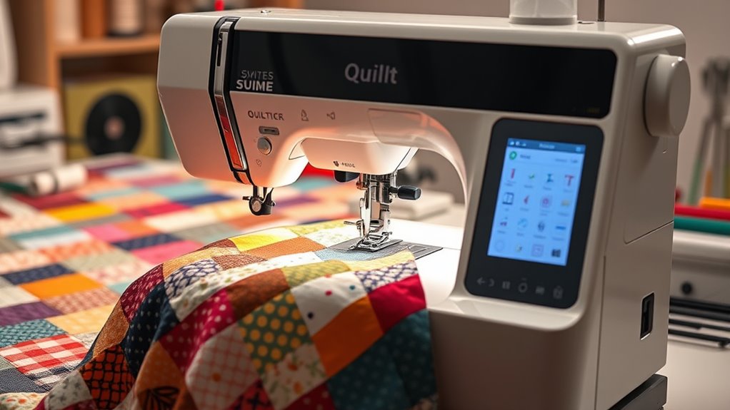 key quilting machine features