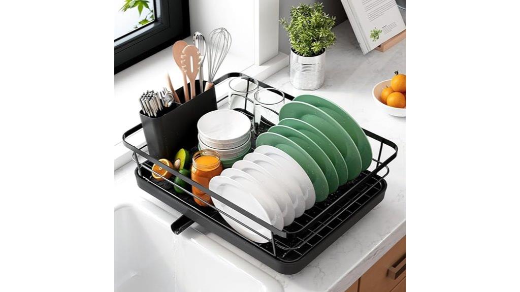 kitchen counter dish organizer