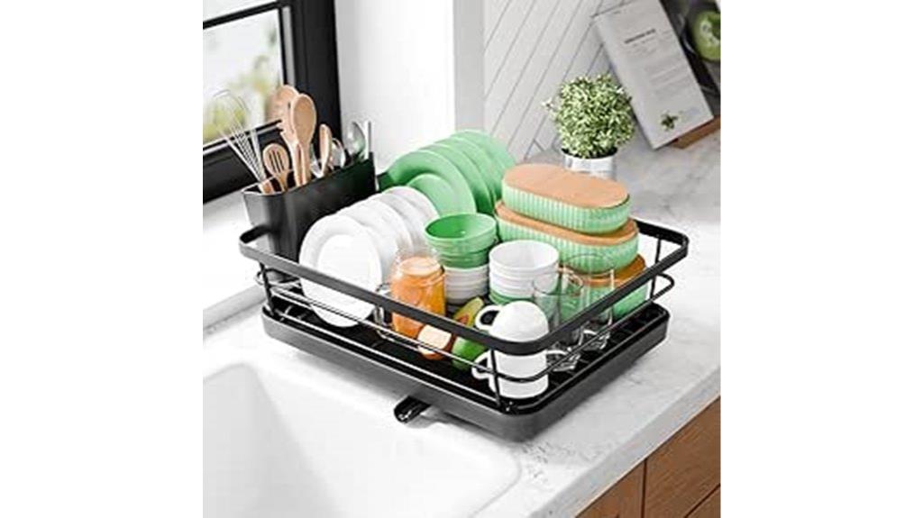 kitchen utensil drying rack